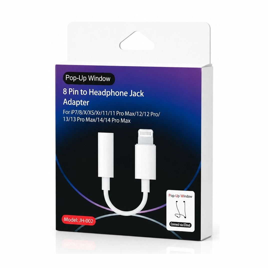 خرید تبدیل Lightning به AUX مدل JH