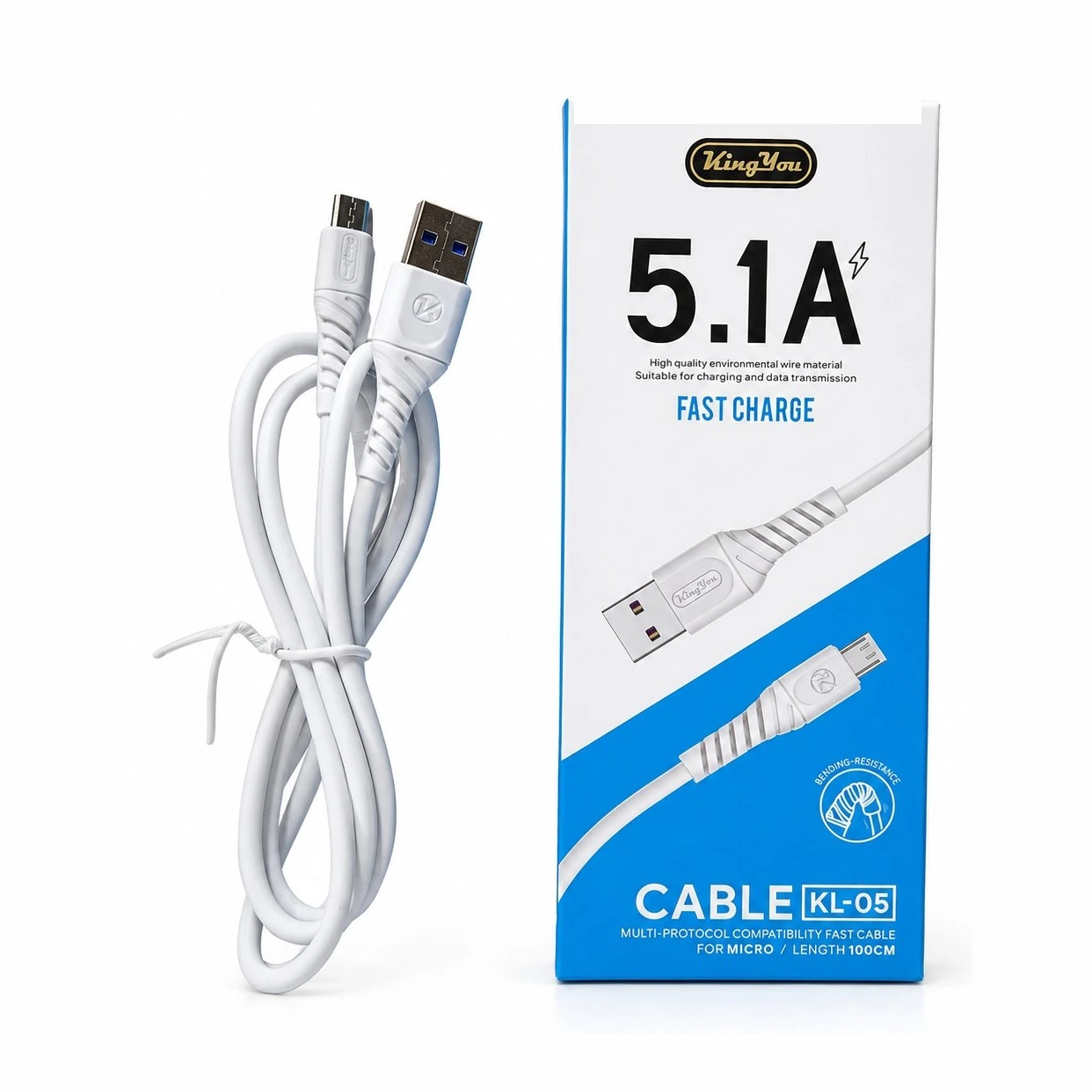خرید کابل شارژ Micro USB KingYou مدل KL